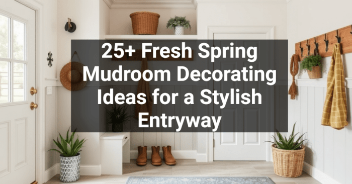 Entry way decor ideas