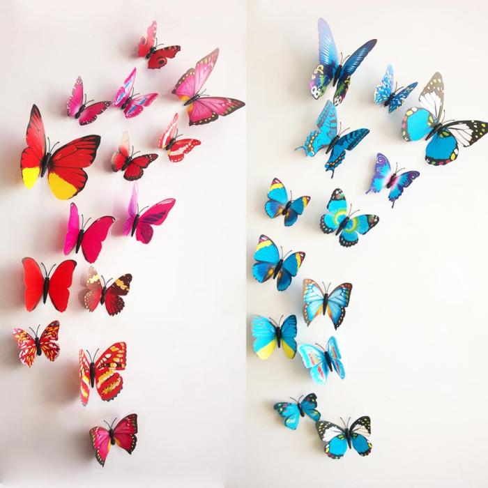 3d wall decor butterflies