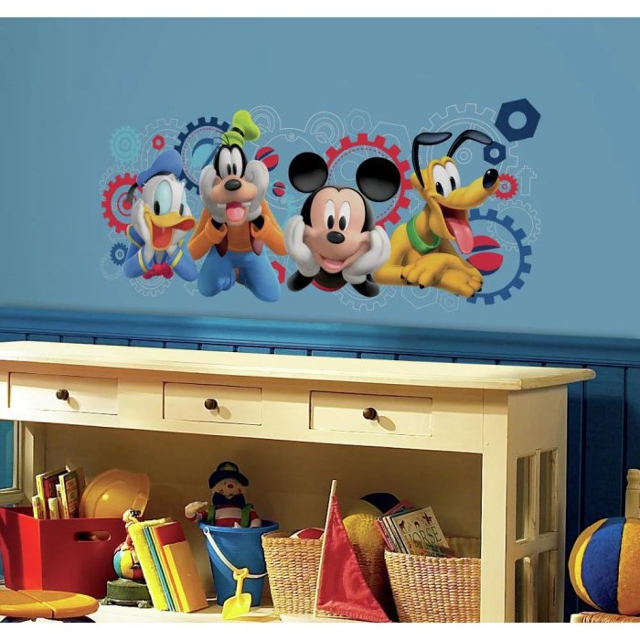 Mickey mouse wall decor