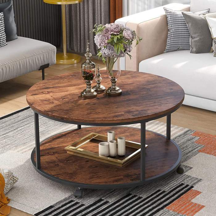 Coffee table rustic decor