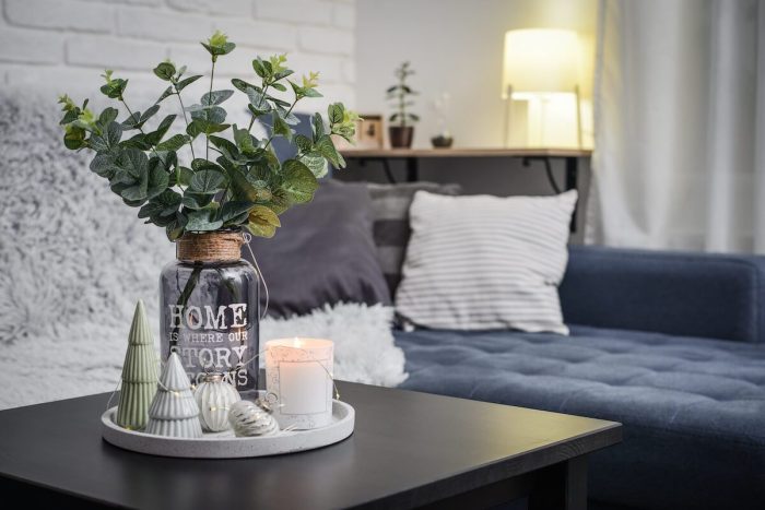 Table top decor for living room