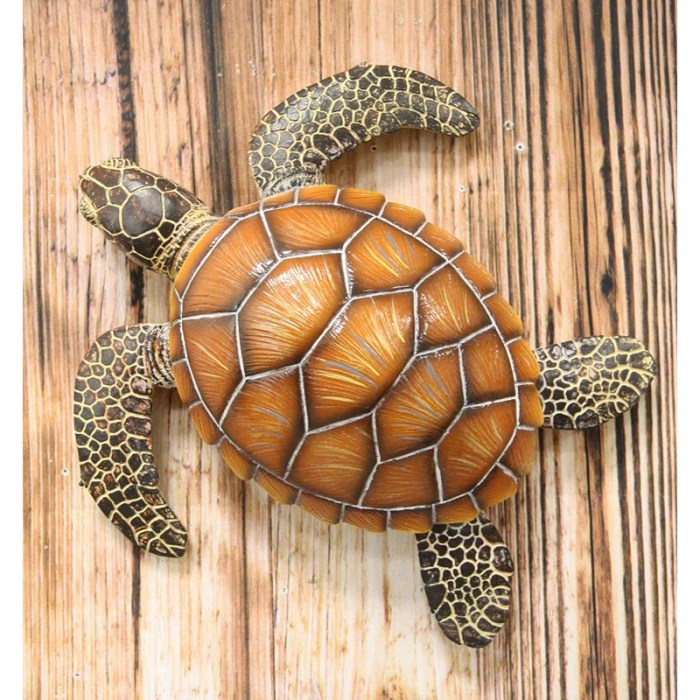 Sea turtle wall decor