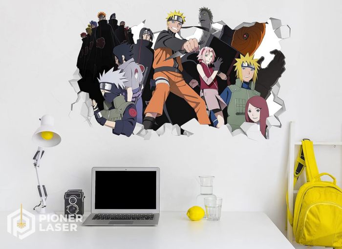 Anime wall decor stickers