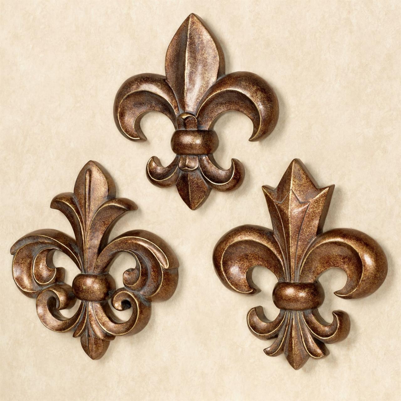 Extra large fleur de lis wall decor