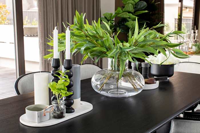 Dining table decor ideas