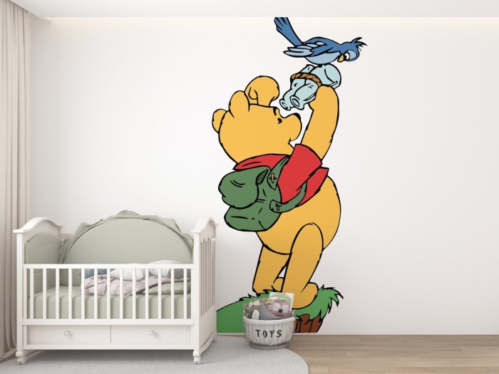 Winnie the pooh decals wall decor stickers