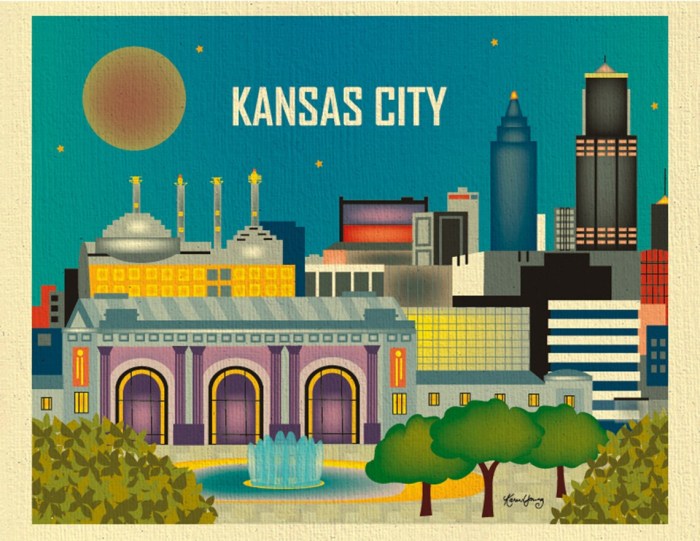 Kansas city wall decor