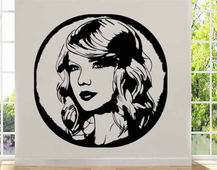 Taylor swift wall decor