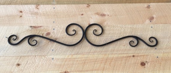 Wrought iron wall decor