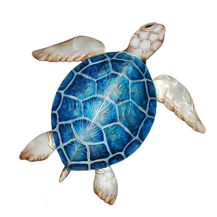 Sea turtle wall decor