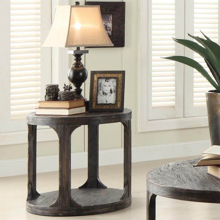 Side table end table decor ideas