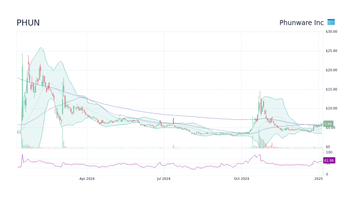 Phun stock price